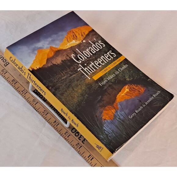Colorado's Thirteeners by Gerry & Jennifer Roach (2001 1stE Paperback) - Picture 10 of 11